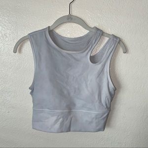 Lululemon cropped workout top
